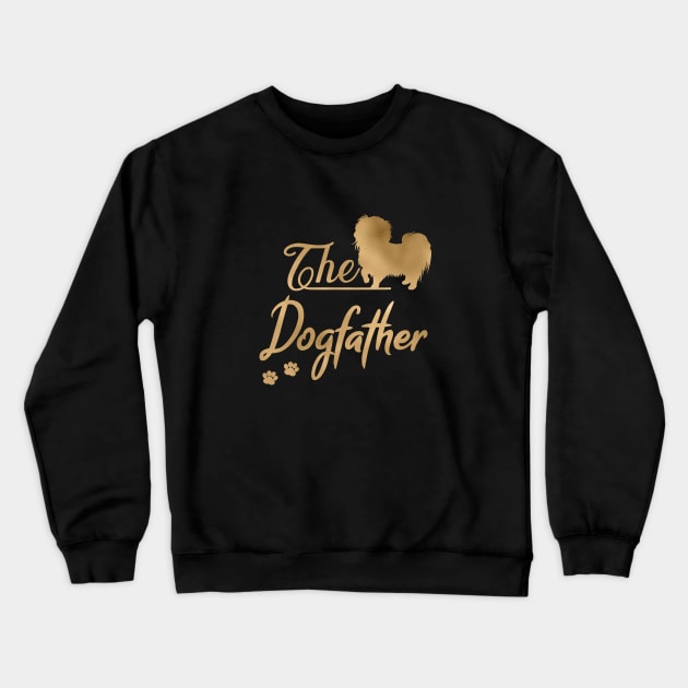 The Shih Tzu Dogfather Crewneck Sweatshirt by JollyMarten